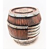 Rustic Western Style Decorative Barrel Coaster Set - Barrel Coaster