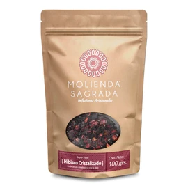 Molienda Sagrada, Té Jamaica Cristalizada, 1 piezas, 100 gr