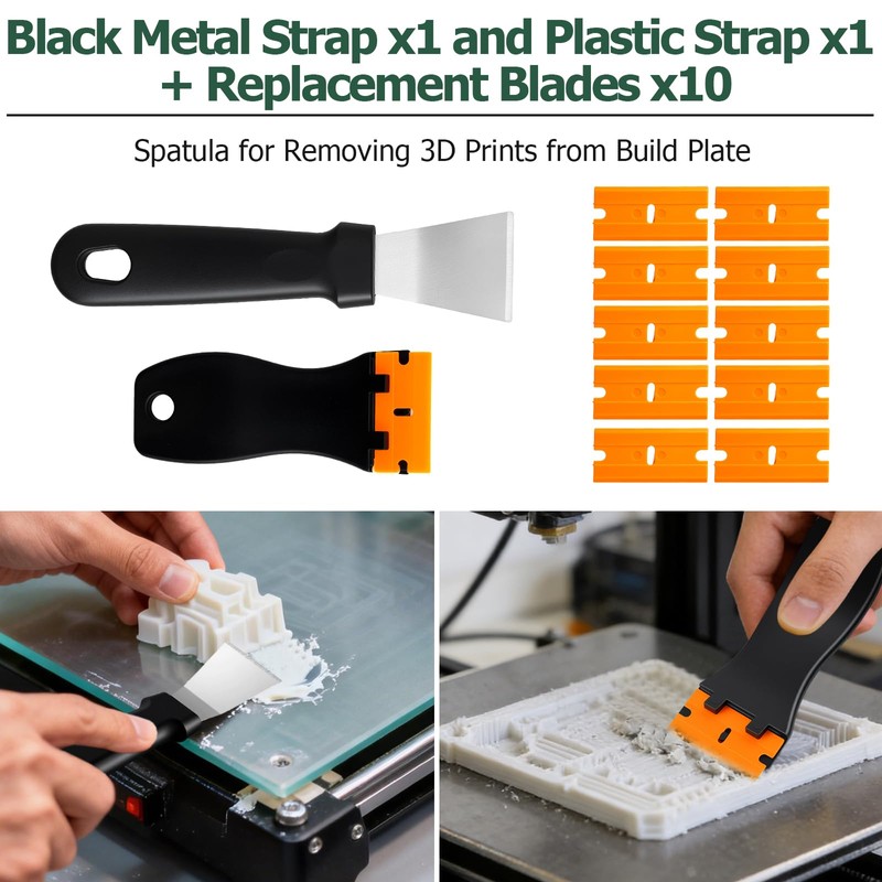 Complete 3D Printer Tools Kit for Printer Maintenance Trimming Detail