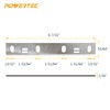 POWERTEC 6 Inch Jointer Blades for Performax 90237 Jointer, Set