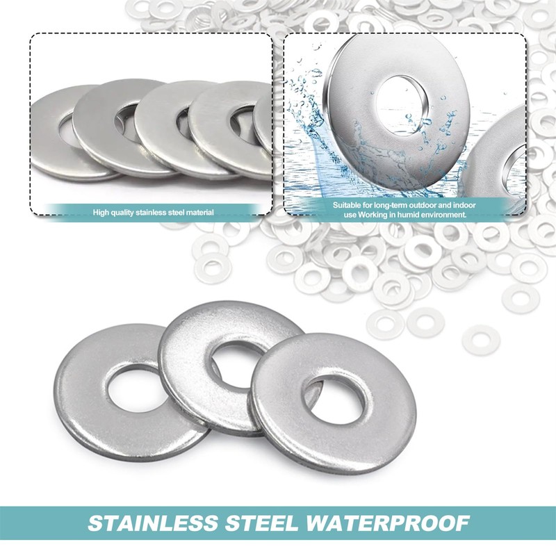 Washers M6 x 18 mm Pack of 50 Body Washers