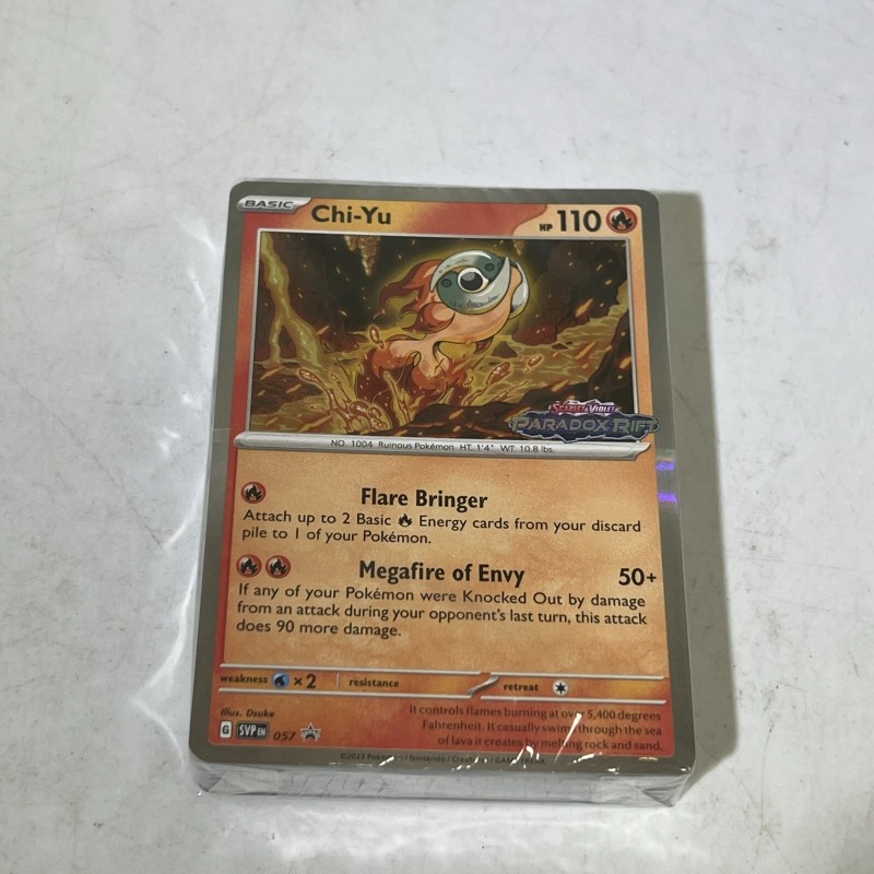 Pokémon Paradox Rift Pre-Release Decks All 4 Promo Sealed Build