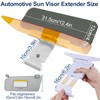 Car Window Sunshade, Upgrade Anti-Glare Polarized Day & Night Vision