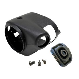 YOT New Upper & Lower Steering Column Shroud for Tilt Steering + Shift Boot for Column Shift Automatic Transmission (1998-2003 Sonoma)