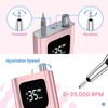 Delanie Electric Nail Drill Professional 35000 RPM Rechargeable Portable E-File