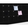 Audio-Visual Direct Magnetic Black Glass Dry-Erase Board Set (3' x