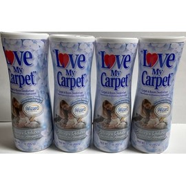 Love My Carpet 2-in-1 Carpet & Room Deodorizer (4-Pack) (Allergen reducer, 4)