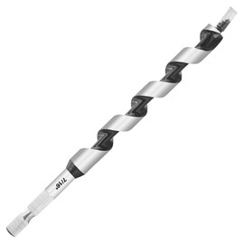 NICAVKIT 7/16 Inch x 6 Inch Long Auger Drill Bit for Wood, Hex Shank Ship Auger Drill Bit for Soft and Hard Wood, Plastic, Drywall and Composite Materials