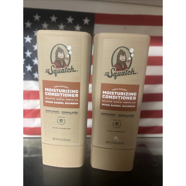DR. SQUATCH 2 Pack DR. SQUATCH Men's Natural Conditioner -