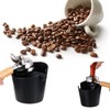 Coffee Knock Box Silicone Coffee Ground Dump Bin Container with