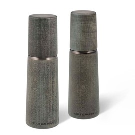 Cole & Mason Marlow Salt & Pepper Mill Set, Dark Grey