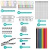 WECUTE Pack of 225 Shrink Film Set, 20 Sheets A4