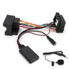 12Pin Bluetooth AUX-IN Cable Stereo Audio Adapter with Microphone Fit