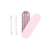 Portable and Reusable: Double-Tipped Silicone Swabs – for Cleanable Ear