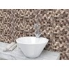 Decopus Metal Tile Backsplash with Retro Look - (Hexagon Copper