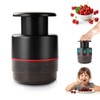 Cherry Pitter Tool 7-in-1 Stainless Steel Cherry Pitter with Splatter