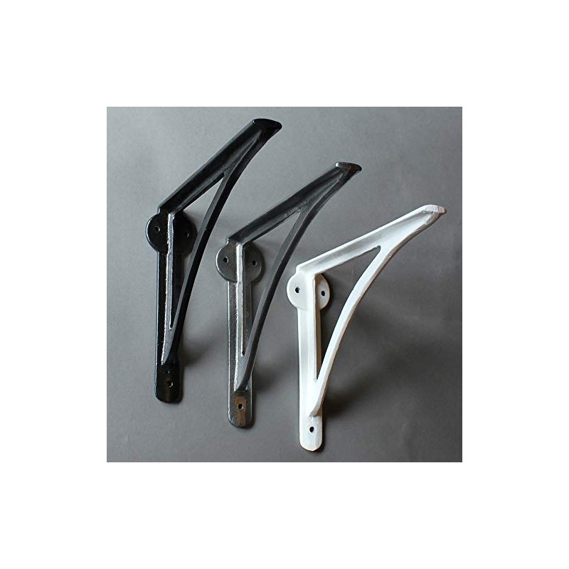 8 Inch Cast Iron Shelf Bracket | Vintage Antique Industrial