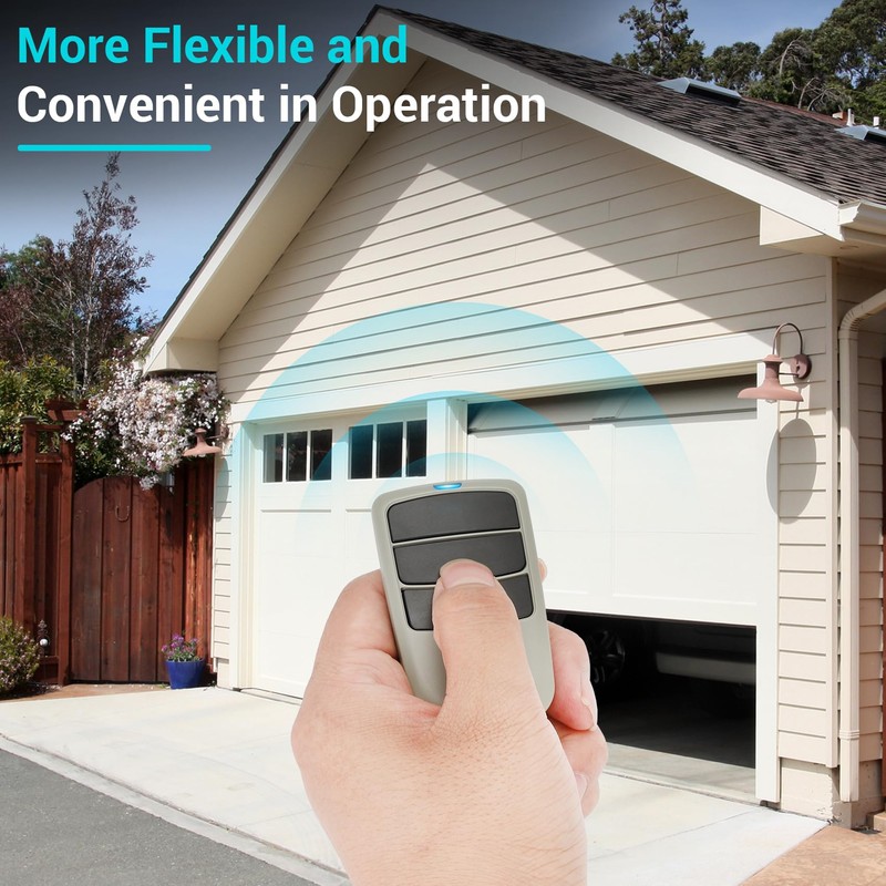 D3B Garage Door Opener Remote Control, Compatible with Guardian 2211-L