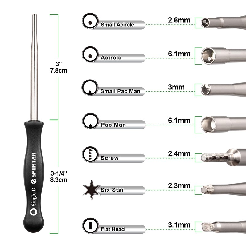 Spurtar 14 PCS Carburetor Adjustment Tool Carburetor Cleaning Kit for
