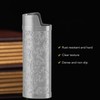 2 Pcs Lighter Case Zinc Alloy Vintage Floral Stamped Classical