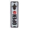Retro Open Up Metal Wall Bottle Opener