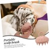 Gatuida Convenient Scalp Scraper Portable Scalp Brush for Deep Cleaning