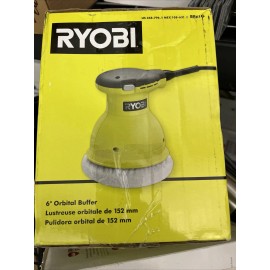 Ryobi 6" 120V Corded Orbital Buffer - Green