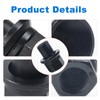 6 Pack Two-Piece 28mm Sleeve Wheel Lug Nuts Fit for