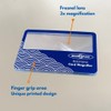 Magnifico Credit Card-size Mobile Magnifier - pocket magnifying lens