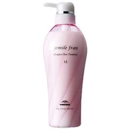 Milbon Gemir Fran Heat Gloss Treatment, M, 17.6 oz (500 g)