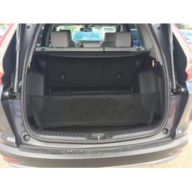 Envelope Style Automotive Elastic Trunk Cargo Net for Honda CR V 2017-2022- Premium Trunk Organizer and Storage - Luggage Net for Crossover - Car Organizer for Honda CR V 2017-2022
