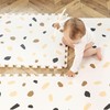 Stylish Baby Play Mat 72x48 Inches - 6 XXL Foam