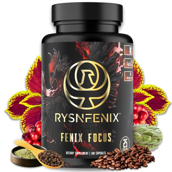 RysnFenix RysnFenix Fenix Focus Advanced Nootropic Brain Health, Memory, Focus