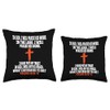 Psalms 56:10-11 Bible Verses Scripture Throw Pillow
