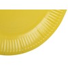 Pro 79219i 23 cm Yellow Plate Tablecloth, Box of 20