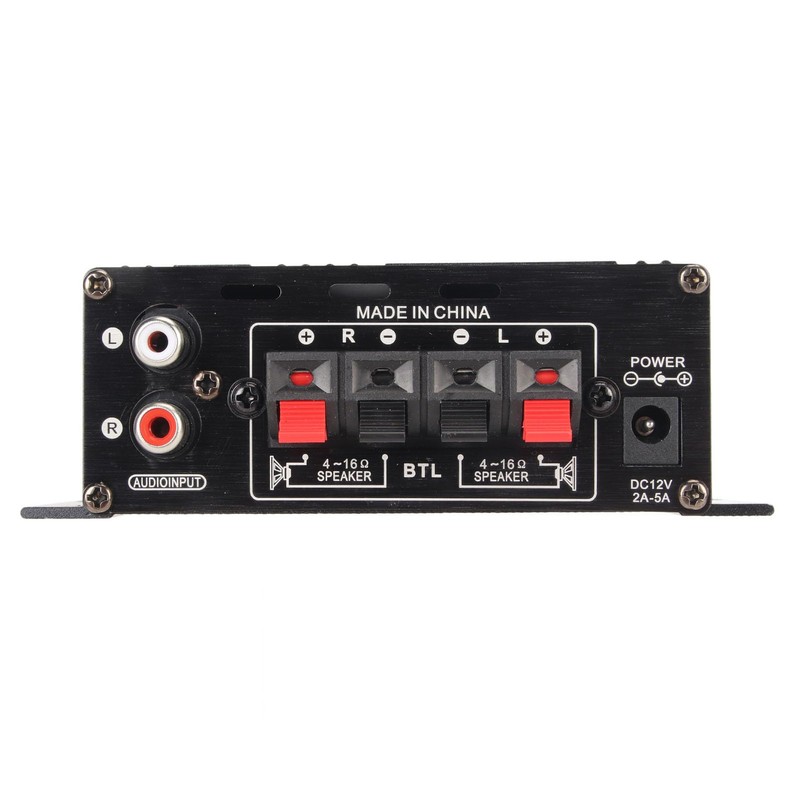 Bluetooth 5.0 Stereo Power Amplifier, Clear Sound Quality Power Amplifier