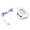 GETINLIGHT 2.75" Under Cabinet LED Puck Lights Kit, Plug-in 12V