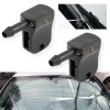 XUKEY Pair Washer Nozzle Jet Spray Clip Under Wiper Arm