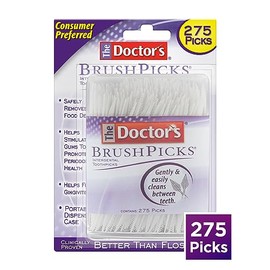 The Doctor's BrushPicks Toothpicks (275 count) by Brushpicks