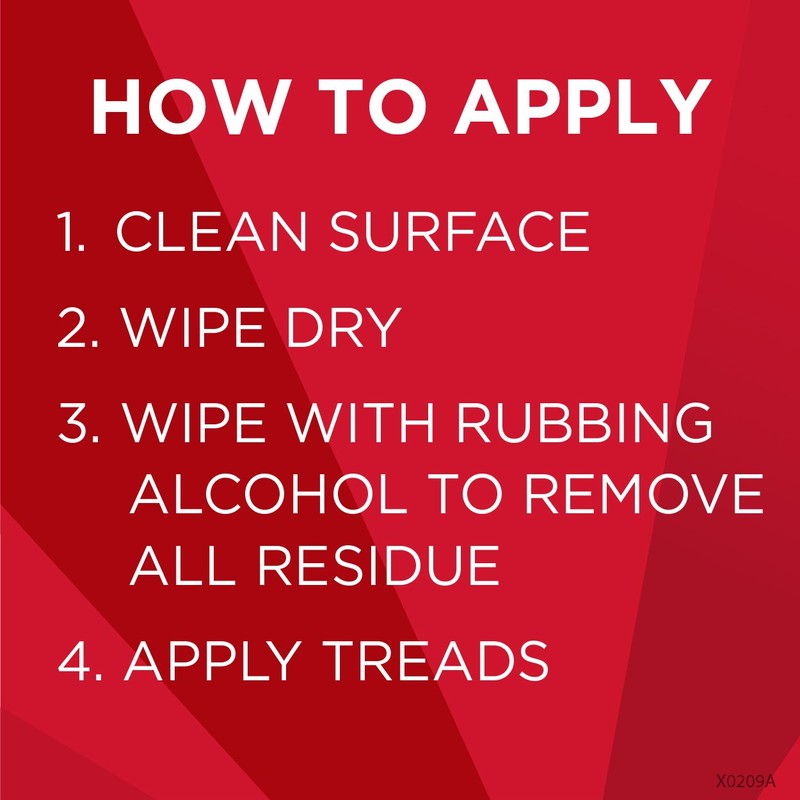 Magic Shower and Bathtub Safety Treads - Helps Prevent Slips