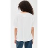 Free People Women's Nina Tee V, Ivory