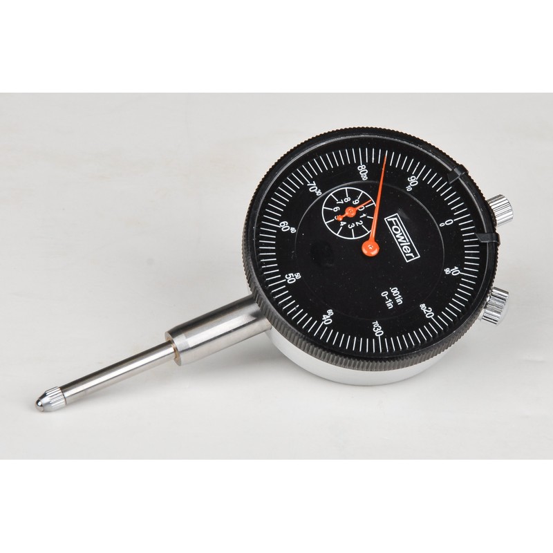 Fowler 52-520-109-0, Adg Dial Indicator With 0-1" Measuring Range (Black)