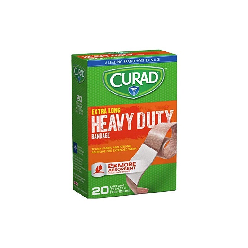 Curad Heavy Duty Bandage Extra Long Each .75 x 4.75