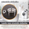 LinaLife 304 Stainless Steel Retractable Clothesline Indoor with 9.2FT Adjustable