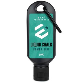 excl Liquid Chalk For Climbing, Sports, Gym, Weightlifting, Pole Dancing. Ultimate Power Grip & Sweat-Free Hands (50ml)
