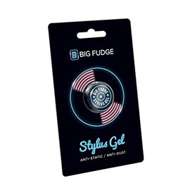 BIG FUDGE Turntable Stylus Gel - Anti-Static Stylus Cleaner | Removes Dust Quickly and Effectively | Clean Your Record Player Needle in Style & Enhance Audio Quality in Seconds!