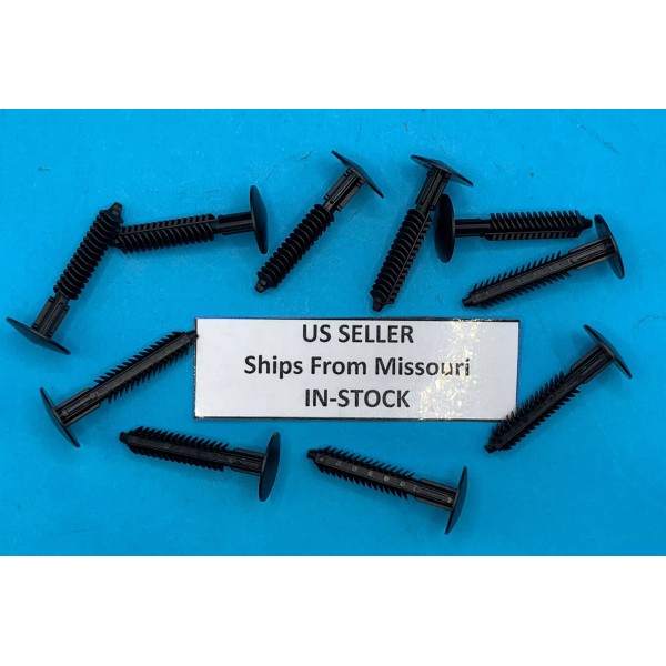 Auveco (Pack of 10) Push In Rocker Panel Molding Retainer