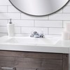 Aqua Vista 10-B421-AV Two Handle Bathroom Sink Faucet, Polished Chrome