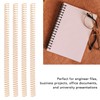 100 PCS Spiral Binding Coils 16mm Diameter Iron Spines for