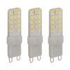3Pcs G9 LED Light Bulb Dimmable Energy Saving Bi Pin